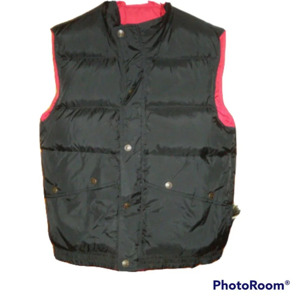 Vintage 80's Coleman Reversible Down Vest